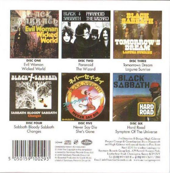 Black Sabbath : The Singles 1970-1978 (6xCD, Single, RE + Box, Comp, Ltd, Num)