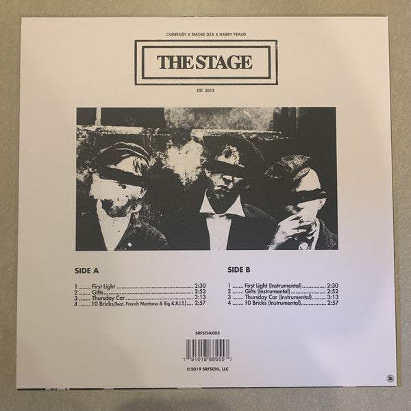 Curren$y x Harry Fraud x Smoke DZA : The Stage (12", EP)