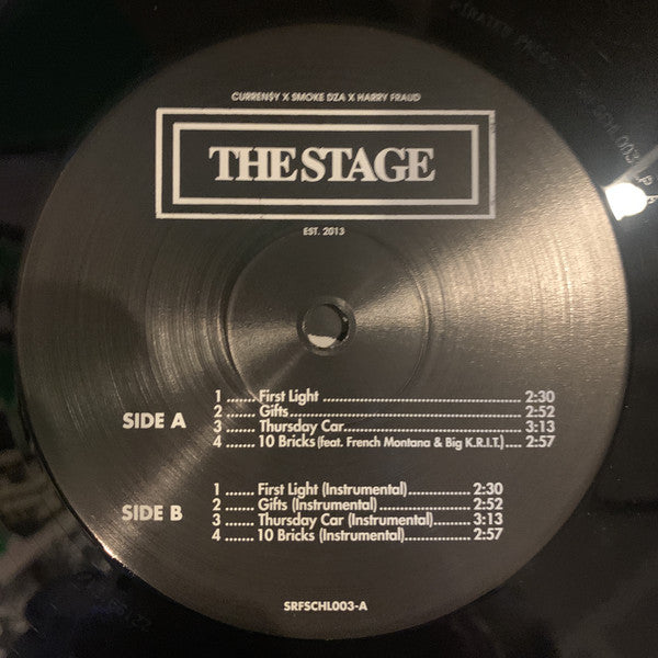 Curren$y x Harry Fraud x Smoke DZA : The Stage (12", EP)