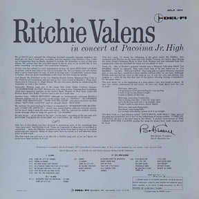 Ritchie Valens : In Concert At Pacoima Jr. High (LP, Mono)