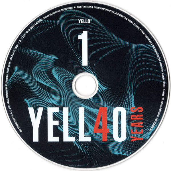 Yello : Yell40 Years (4xCD, Comp, Ltd, Num)