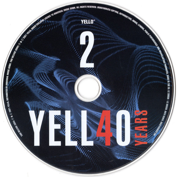 Yello : Yell40 Years (4xCD, Comp, Ltd, Num)