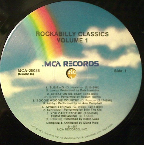 Various : Rockabilly Classics Volume 1 (LP, Comp)