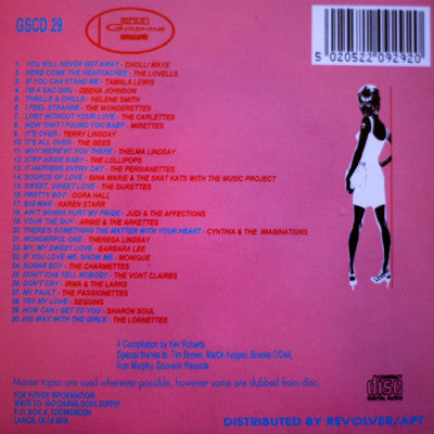Various : Way With The Girls (30 Female Soul Rarities From The 60's) (CD, Comp)