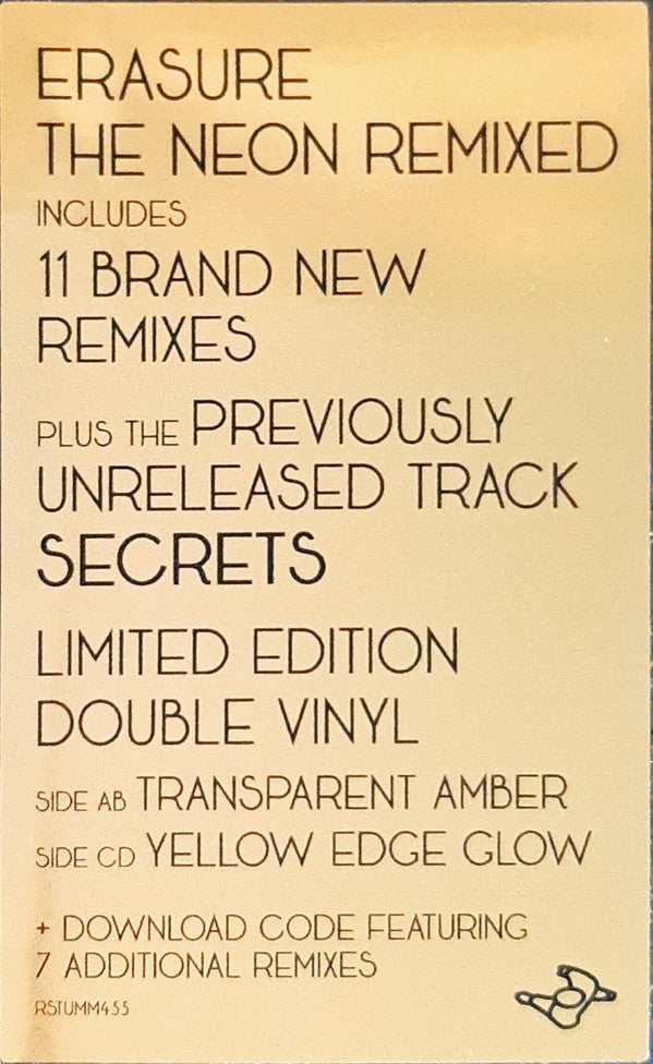 Erasure : The Neon Remixed (LP, Ora + LP, Yel + Album, Ltd)