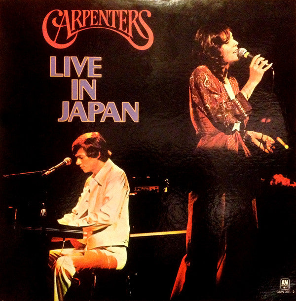 Carpenters : Live In Japan (2xLP, Album, Gat)
