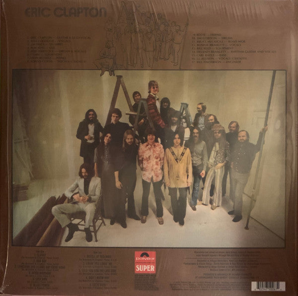 Eric Clapton : Eric Clapton (LP, Album, RE, RM)