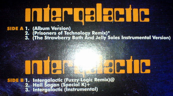 Beastie Boys : Intergalactic (12", Single)