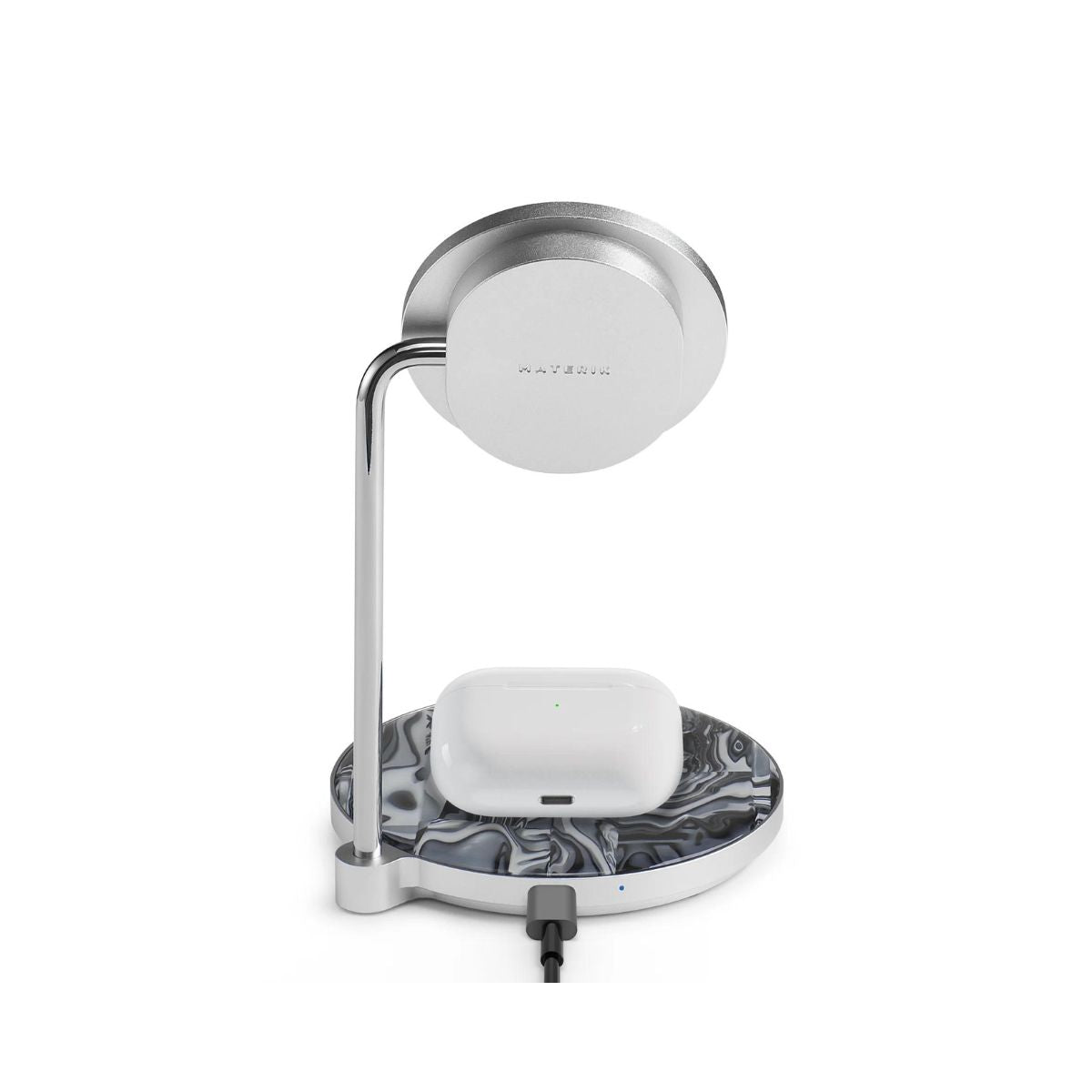 2-in-1 Magsafe Wireless Charge, Alchemy Grey | Materik - Wake Concept Store  