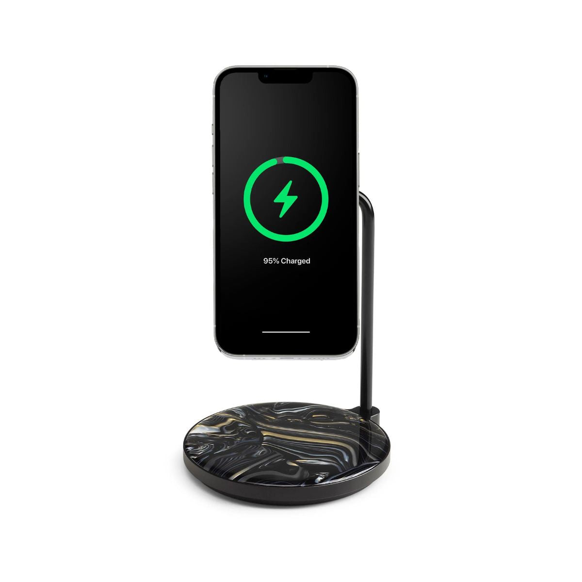 2-in-1 Magsafe Wireless Charge, Alchemy Black | Materik - Wake Concept Store  