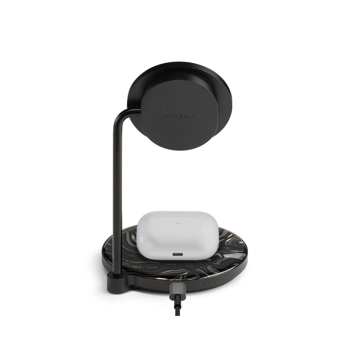 2-in-1 Magsafe Wireless Charge, Alchemy Black | Materik - Wake Concept Store  