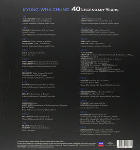 Kyung-Wha Chung, Chung Trio : Kyung-Wha Chung 40 Legendary Years (19xCD, Album + DVD-V + Box, Comp, Ltd, Num)