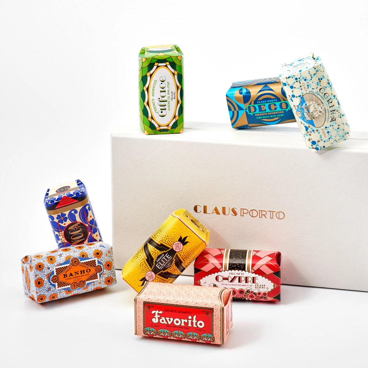 Gift Box 9 Mini Soaps | Claus Porto - Wake Concept Store  