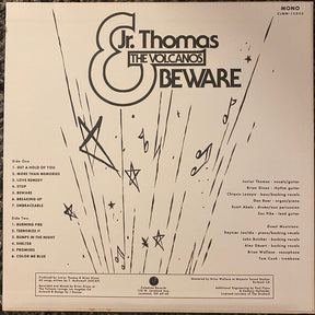 Jr. Thomas & The Volcanos : Beware (LP, Album, Mono, RE)