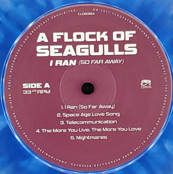 A Flock Of Seagulls : I Ran (So Far Away) (LP, Comp, Ltd, Pin)