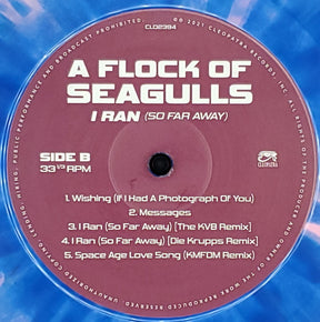 A Flock Of Seagulls : I Ran (So Far Away) (LP, Comp, Ltd, Pin)