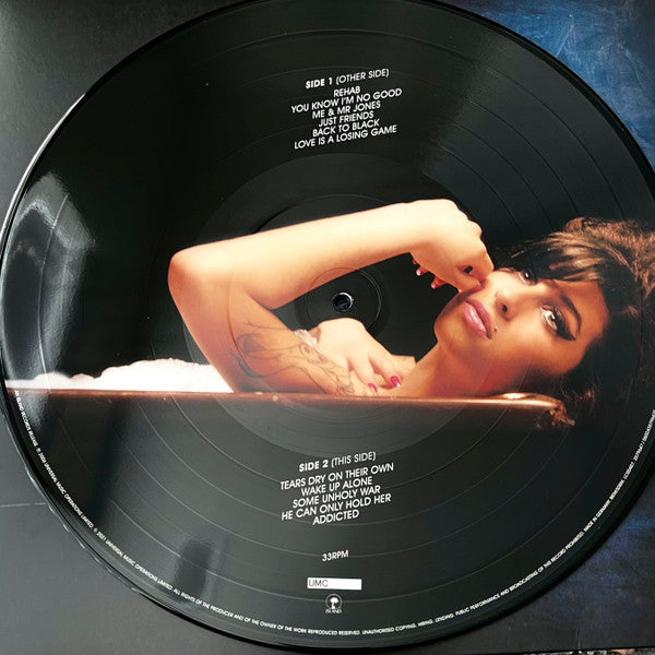 Amy Winehouse : Back To Black (LP, Album, Pic, RE)