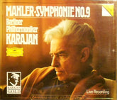 Gustav Mahler, Berliner Philharmoniker, Herbert von Karajan : Symphonie No. 9 (2xCD, Album, RE, RM)