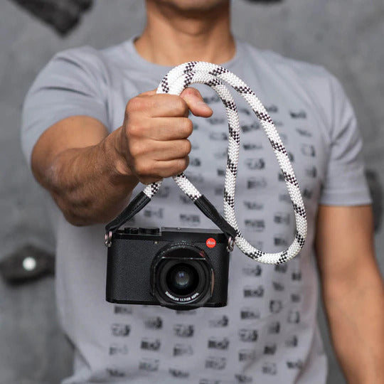 Leica Rope Strap - White Black | COOPH - Wake Concept Store  