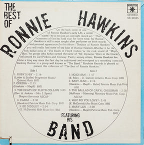 Ronnie Hawkins Featuring The Ronnie Hawkins Band : The Best Of Ronnie Hawkins (LP, Comp)