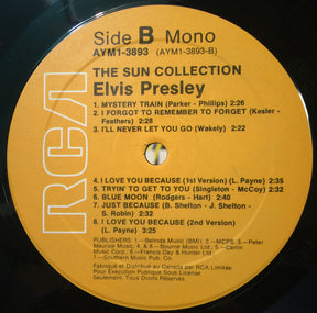 Elvis Presley : The Sun Collection (LP, Comp, Mono, RE)
