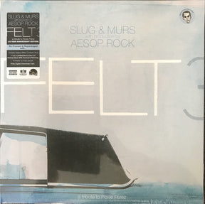 Slug & Murs With Production By Aesop Rock : Felt (2) : Felt 3: A Tribute To Rosie Perez (2xLP, Album, RP, S/Edition, Blu + 12", Shape, S/Si)