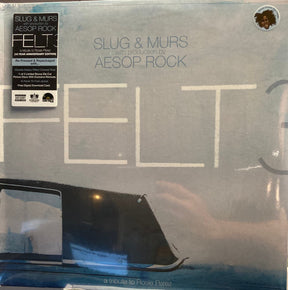 Slug & Murs With Production By Aesop Rock : Felt (2) : Felt 3: A Tribute To Rosie Perez (2xLP, Album, RP, S/Edition, Blu + 12", Shape, S/Si)