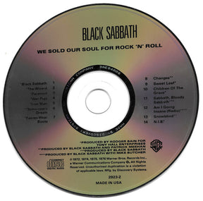 Black Sabbath : We Sold Our Soul For Rock 'N' Roll (CD, Comp, RE)