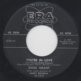 Gogi Grant : You're In Love / When The Tide Is High (7")