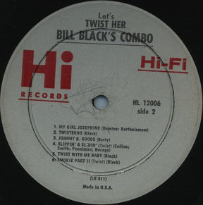 Bill Black's Combo : Let's Twist Her (LP, Album, Mono)
