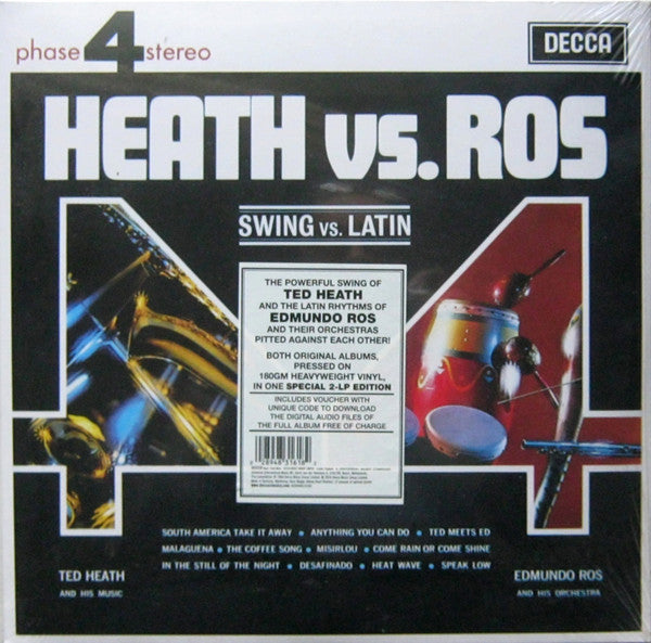 Ted Heath vs. Edmundo Ros : Vols 1 & 2: Swing vs. Latin / Round 2 (2xLP, Comp, 180)