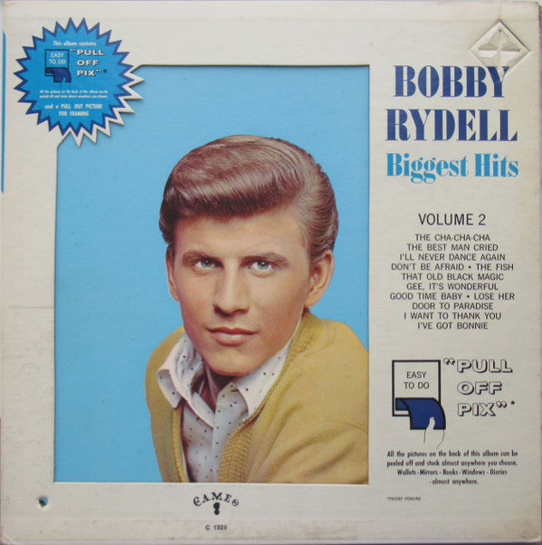 Bobby Rydell : Biggest Hits Volume 2 (LP, Comp, Mono)
