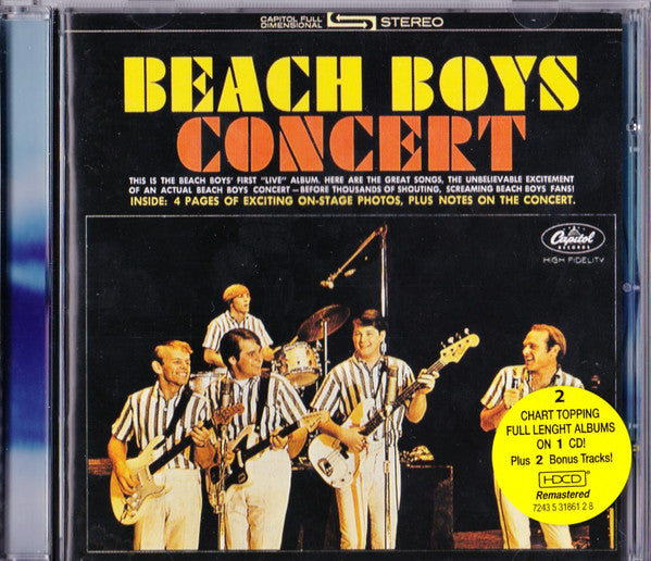 The Beach Boys : Concert / Live In London (HDCD, Comp, RE, RM, Ims)