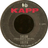 Lolita (3) : Sailor (Your Home Is The Sea) / La Luna (Quando La Luna) (7", Single)