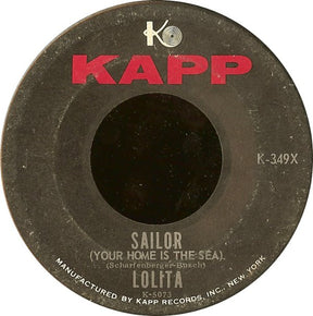 Lolita (3) : Sailor (Your Home Is The Sea) / La Luna (Quando La Luna) (7", Single)