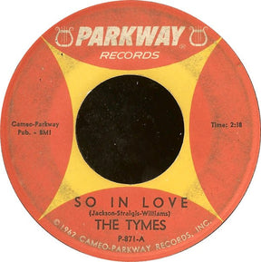 The Tymes : So In Love / Roscoe James McClain (7", Single)