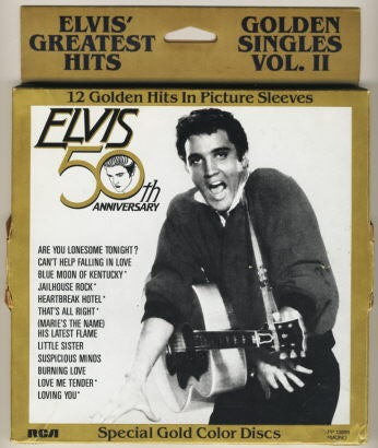 Elvis Presley : Elvis' Greatest Hits - Golden Singles Vol. II (7", Single, Mono + 7", Single, Mono + 7", Single, )