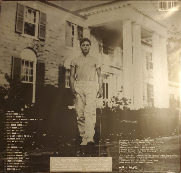 Elvis Presley : The Great Performances (LP, Comp, RM)