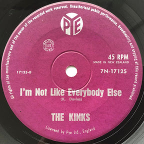 The Kinks : Sunny Afternoon (7", Single)