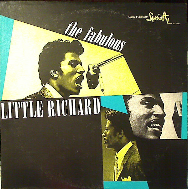 Little Richard : The Fabulous Little Richard (LP, Album, RE)