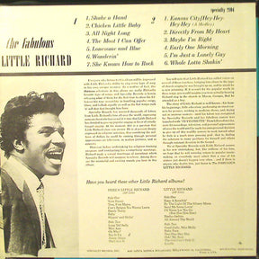 Little Richard : The Fabulous Little Richard (LP, Album, RE)