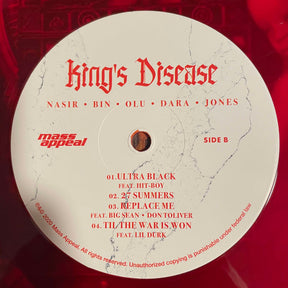 Nas : King's Disease (2xLP, Album, RE, Red)