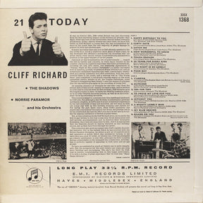 Cliff Richard : 21 Today (LP, Album, Mono, Gre)