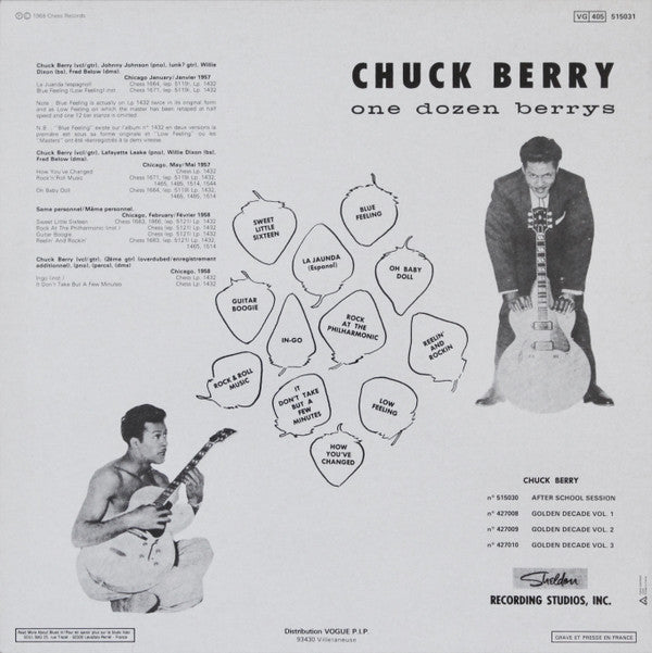 Chuck Berry : One Dozen Berrys (LP, Album, RE)