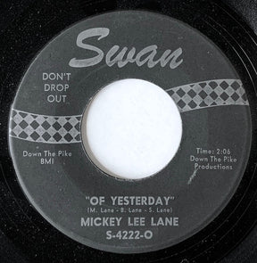 Mickey Lee Lane : Hey Sah-Lo-Ney / Of Yesterday (7", Single)