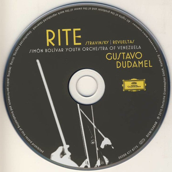 Igor Stravinsky | Silvestre Revueltas | Simón Bolívar Youth Orchestra Of Venezuela | Gustavo Dudamel : Rite (CD, Album)