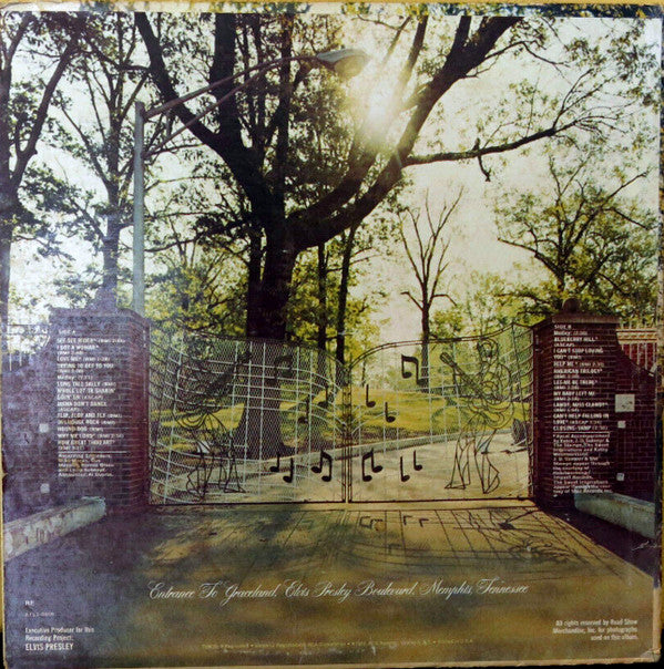 Elvis Presley : Recorded Live On Stage In Memphis (LP, Album, RE)