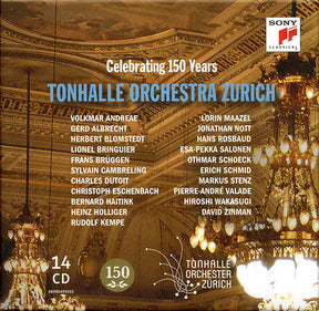 Various - Tonhalle-Orchester Zürich : Celebrating 150 Years Tonhalle Orchestra Zurich (Box, Comp + 14xCD, Comp)