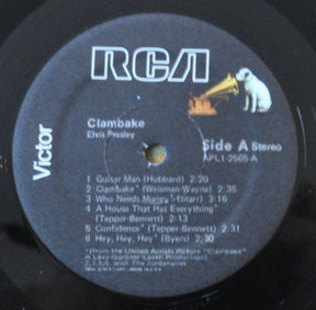 Elvis Presley : Clambake (LP, Album, RE)