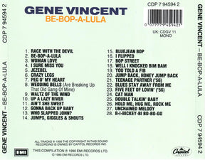 Gene Vincent : Complete Capitol And Columbia Recordings 1956-1964 (6xCD, Comp + Box)